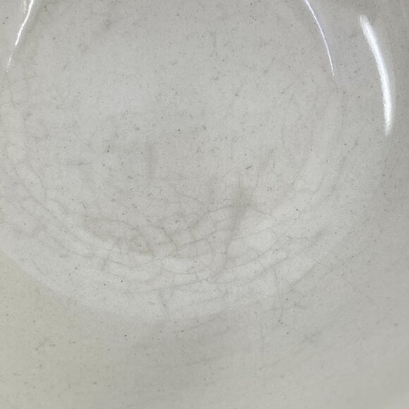 vintage boleslawiec polish pottery bowl "peacock eye with leaves" pattern - Picture 3 of 6